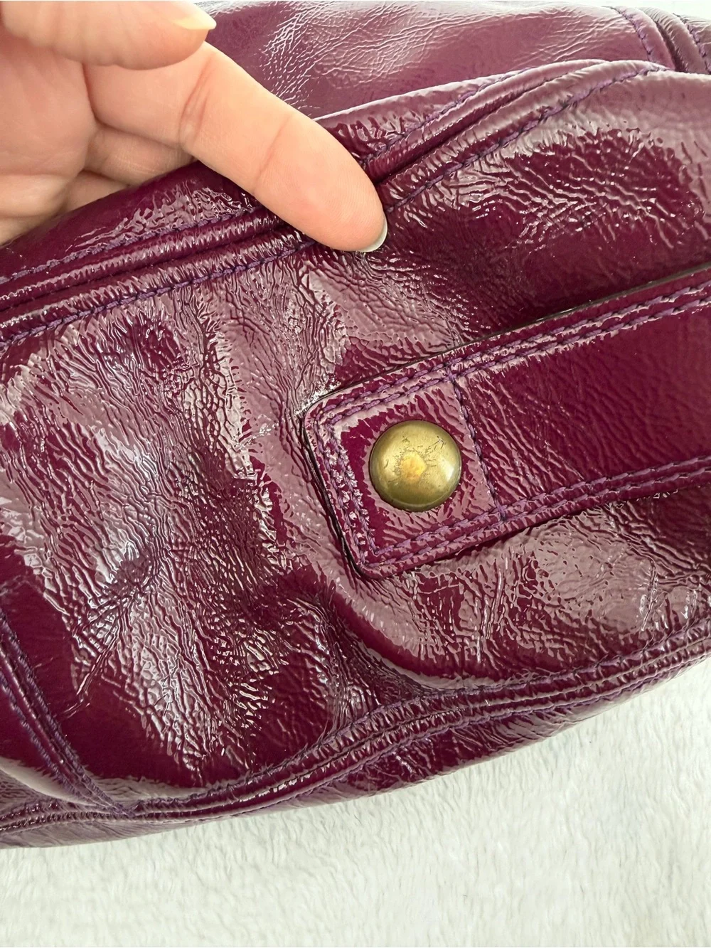 Coach Large Patent Zoe